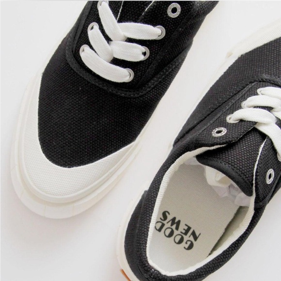 GOOD NEWS SNEAKERS BLACK - Picture 2 of 6